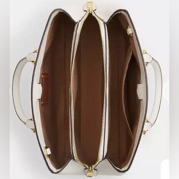 NWT Savannah Carryall Bag in Chalk / Gold - Picture 3 of 8